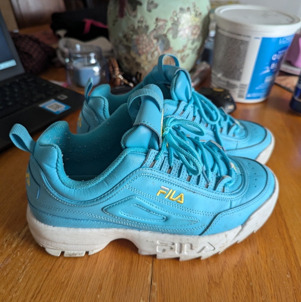 Electric Blue Tennis Shoes